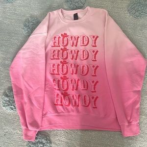 🤠💕Howdy Howdy Howdy Howdy Crewneck💕🤠 ➡️swipe for more pics➡️